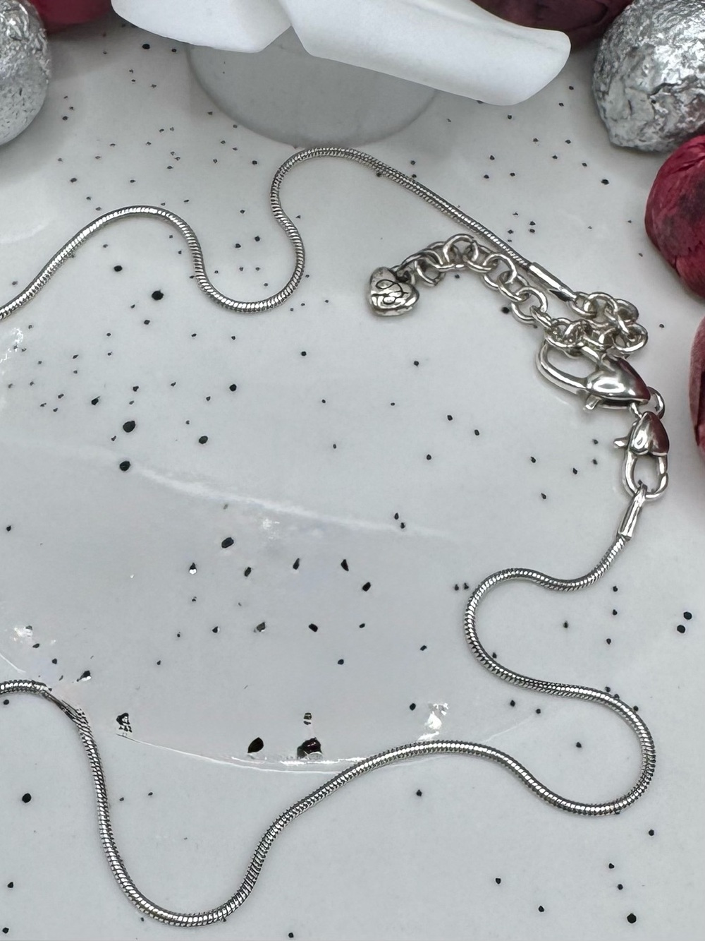 Brighton Double Clasp Snake Charm Necklace